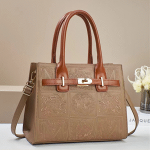 TRJB-0009,factory lock buckle checkered embroidery women fashionable single shoulder  crossbody bag
