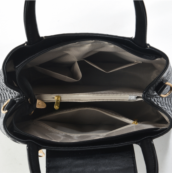 TRJB-0015,wholesale manufacturers  pu trendy   striped   single shoulder crossbody set handbag - Image 8