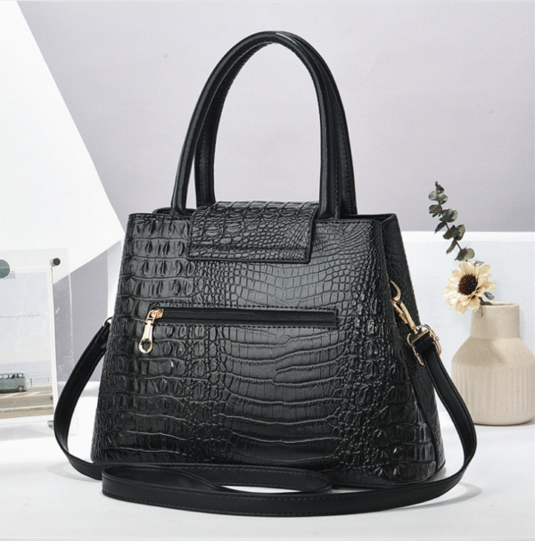 TRJB-0015,wholesale manufacturers  pu trendy   striped   single shoulder crossbody set handbag - Image 6