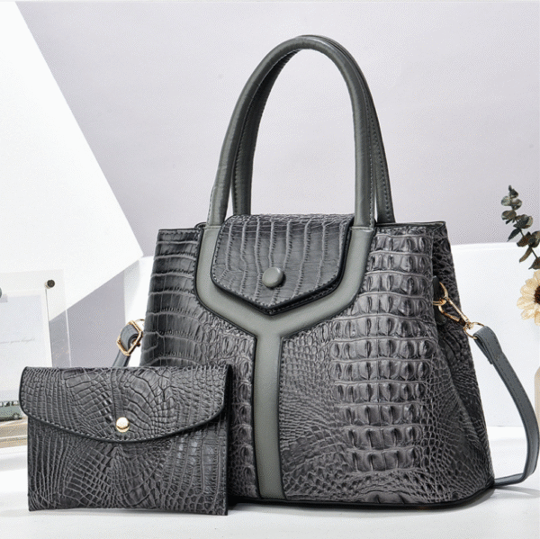 TRJB-0015,wholesale manufacturers  pu trendy   striped   single shoulder crossbody set handbag