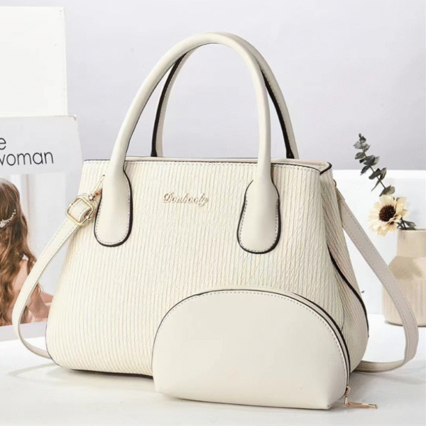 TRJB-0020,selling factory  pu  women striped  trendy fashion  single shoulder crossbody set bag - Image 7