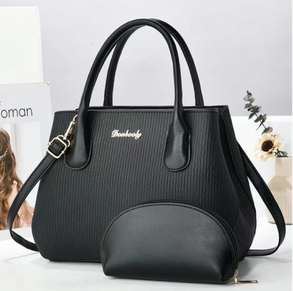 TRJB-0020,selling factory  pu  women striped  trendy fashion  single shoulder crossbody set bag - Image 3