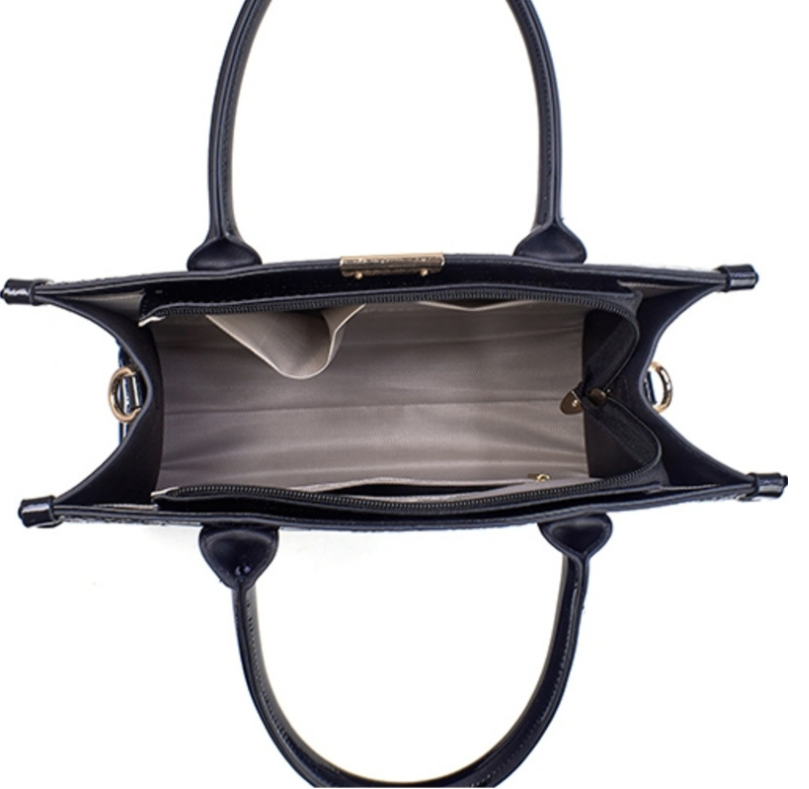 TRJB-0026,selling factory pu women trendy single shoulder crossbody stone pattern set bag - Image 8