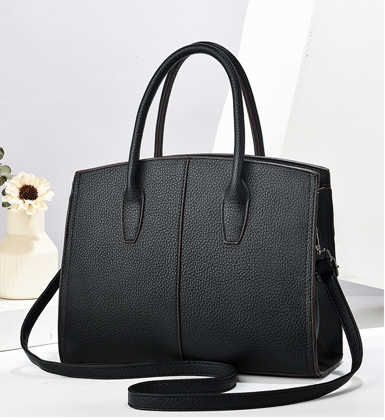 TRJB-0037,wholesale factory pu fashion ladies simple stone pattern single shoulder crossbody handbag - Image 6
