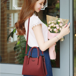 TRJB-0039,wholesale factory pu stylish striped women  single shoulder crossbody handbag
