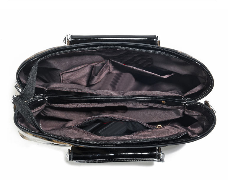 TRJB-0040,wholesale factory pu stylish leopard print elegant women single shoulder crossbody handbag - Image 4