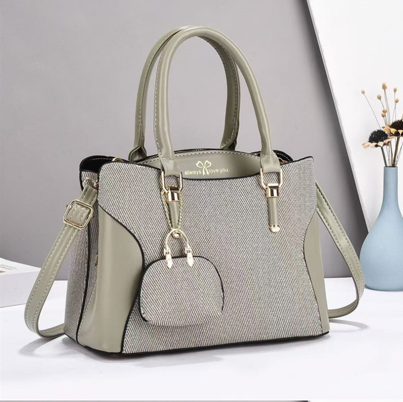 TRJB-0041,wholesale factory pu stylish contrast color women single shoulder crossbody handbag - Image 6
