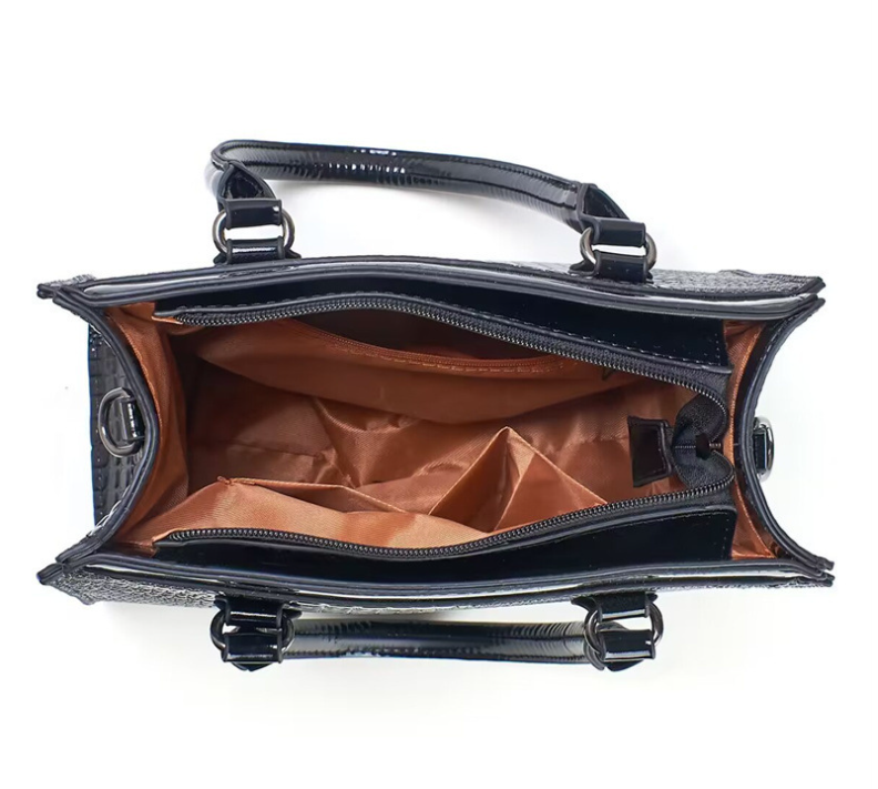 TRJB-0043,wholesale factory pu stylish striped women single shoulder crossbody bag - Image 8