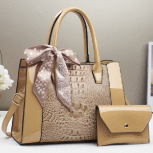 TRJB-0049,selling factory pu crocodile pattern women single shoulder crossbody mother handbag