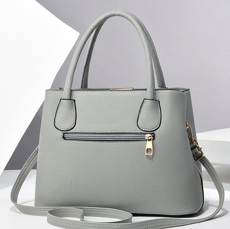 TRJB-0063,wholesale factory pu solid color simple style women single shoulder crossbody handbag - Image 7