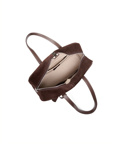 SLFB-0010,wholesale factory genuine leather women fashion large capacity single shoulder tote - Image 6