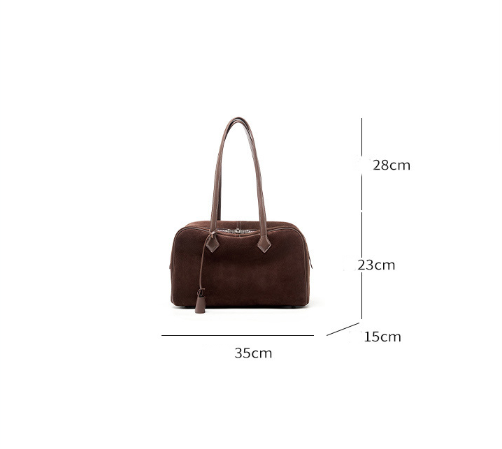SLFB-0010,wholesale factory genuine leather women fashion large capacity single shoulder tote - Image 5
