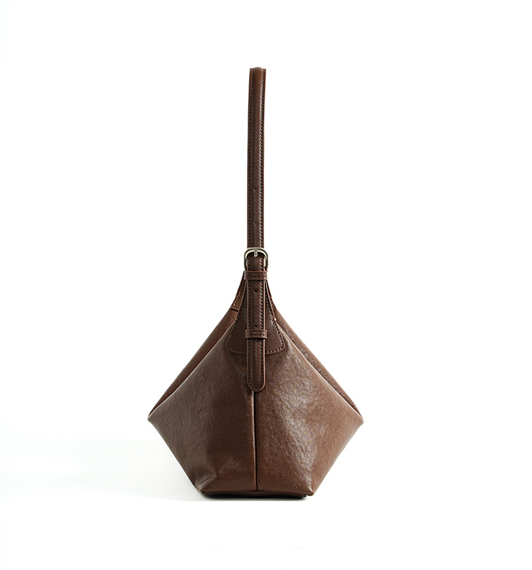 SLFB-0016, manufacturers genuine leather women fashion single shoulder crossbody retro elegant hangbag - Image 7