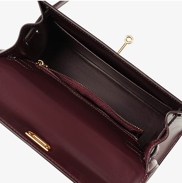 SLFB-0023,wholesale manufacturers genuine leather women fashion single shoulder crossbody handbag - Image 5