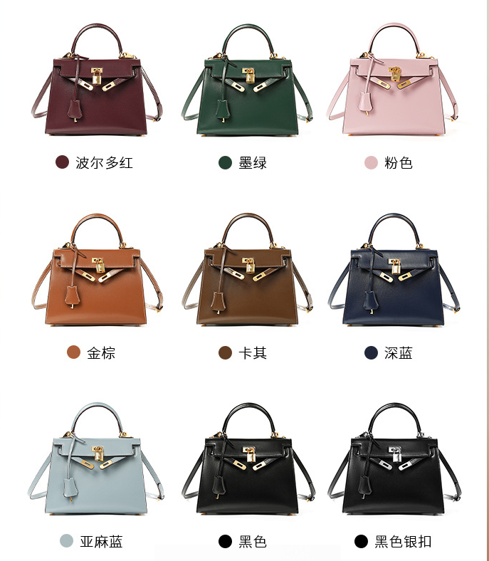 SLFB-0023,wholesale manufacturers genuine leather women fashion single shoulder crossbody handbag - Image 3