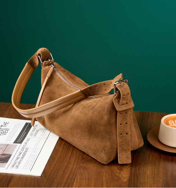 SLFB-0029,selling manufacturers fashion suede korean style women single shoulder bag - Image 7