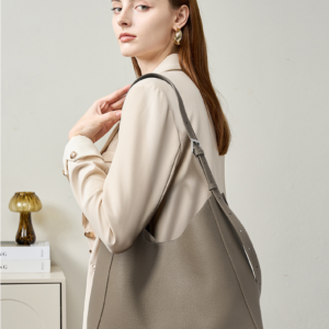 SLFB-0035,hot selling  manufacturers fashion genuine leather women large capacity single shoulder tote bag