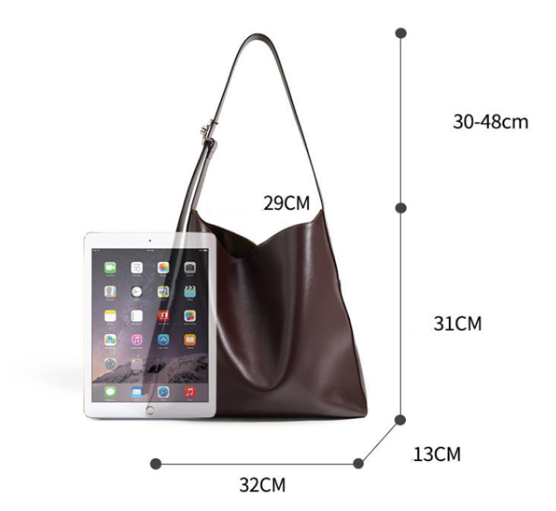 SLFB-0039,wholesale manufacturers fashion genuine leather women large capacity crossbody single shoulder handbag - Image 3