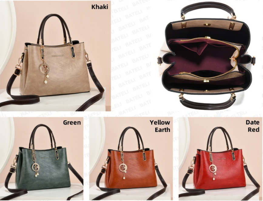ZTMB-0016, wholesale factory fashion trendy lady pu large capacity single shoulder crossbody bag - Image 9