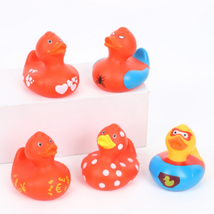 YZYW-0011,factory  vinyl  Amazon best selling big rubber duck ring toss game night market stall plastic duck children water play toys