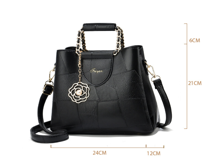 ZTMB-0030,hangzhou wholesale factory fashion women pu large capacity single shoulder crossbody handbag - Image 8