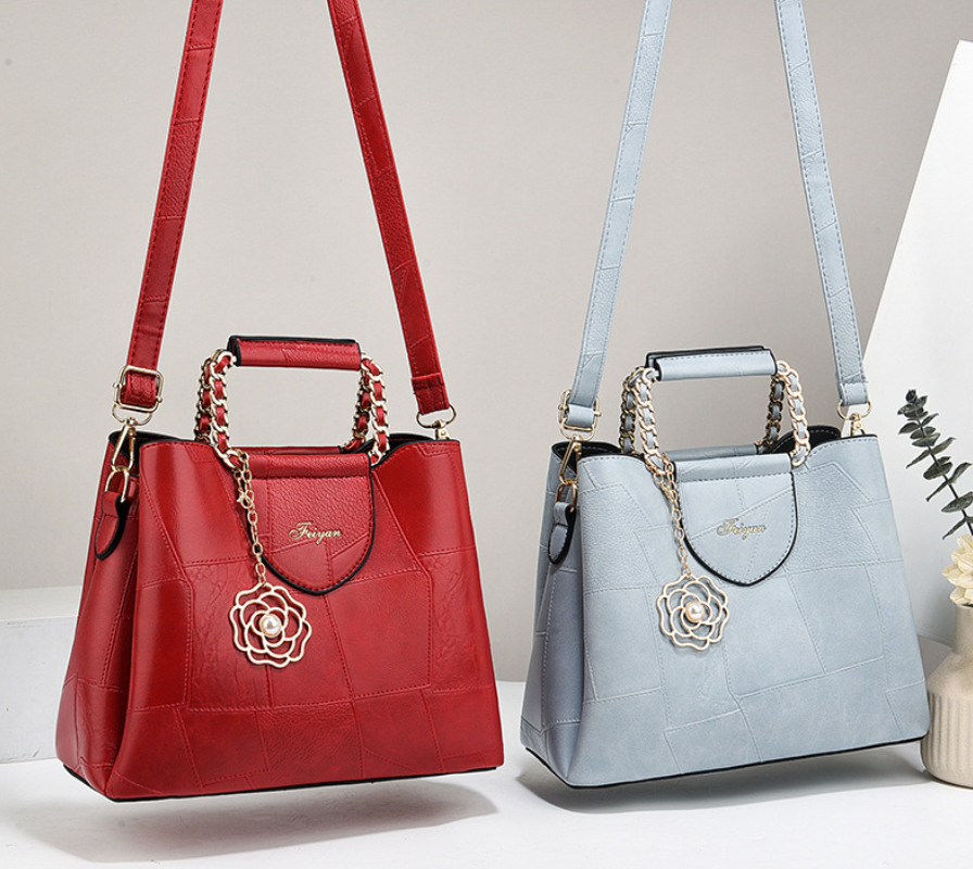 ZTMB-0030,hangzhou wholesale factory fashion women pu large capacity single shoulder crossbody handbag - Image 9