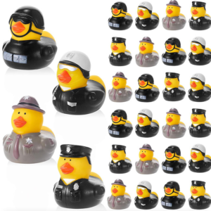 JJDW-0009, factory vinyl  police themed rubber children festival decoration gift bath  shower bubble  water play toy