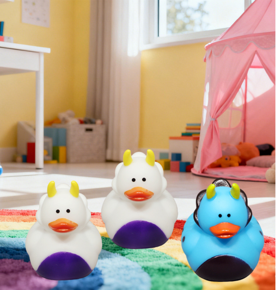 JJDW-0025, factory direct supply vinyl baby bathroom companion cute dragon shape floating water toys - Image 4