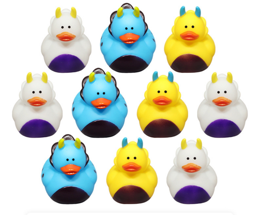 JJDW-0025, factory direct supply vinyl baby bathroom companion cute dragon shape floating water toys - Image 2