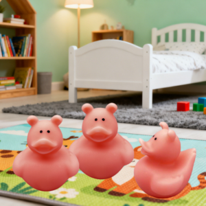 JJDW-0028, factory  direct supply vinyl children fun pig shape rubber floating  baby bathing toys